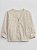 CARDIGAN EM FIO GAP - CREME - UNISSEX - Imagem 1