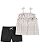 CONJUNTO VERÃO 2 PEÇAS CARTER'S - LISTRINHAS -  MENINA - Imagem 1