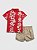CONJUNTO VERÃO 2 PEÇAS GAP - VERMELHO FLORAL - MENINO - Imagem 2