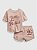 CONJUNTO VERÃO 2 PEÇAS GAP - ROSA - MENINA - Imagem 1