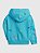 MOLETOM FLANELADO GAP - AZUL LOGO - MENINA - Imagem 2