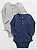 KIT 2 BODIES MANGA LONGA GAP - BASIC - MENINO - Imagem 1