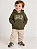 MOLETOM FLANELADO GAP - VERDE MILITAR - MENINO - Imagem 2