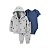 CONJUNTO 3 PEÇAS CARTER'S - DINOS - MENINO - Imagem 1