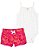 CONJUNTO VERÃO 2 PEÇAS CARTER'S - FLORAL E POÁ - MENINA - Imagem 1