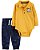 CONJUNTO 2 PEÇAS CARTER'S - AMARELO - MENINO - Imagem 1