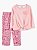 PIJAMA CARTER'S - CORUJINHA ROSA - MENINA - Imagem 1
