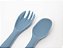 KIT DE ALIMENTAÇÃO DE SILICONE LILA & JACK - AZUL - MENINO - Imagem 2