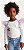 CAMISETA MANGA LONGA H&M - TULE RAINBOW - MENINA - Imagem 3