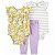 CONJUNTO 3 PEÇAS CARTER'S - FLORAL LILÁS - MENINA - Imagem 1