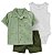 CONJUNTO VERÃO 3 PEÇAS CARTER'S - BICHINHOS VERDE - MENINO - Imagem 1