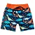 BERMUDA MODA PRAIA TIP TOP - DINOS "RAWR" - PROTEÇÃO UV50+ - MENINO - Imagem 1