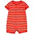 MACACÃO ROMPER CARTER'S -  CORAL LISTRADO - MENINO - Imagem 1