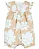 MACACÃO ROMPER CARTER'S - AZUL CLARO FLORAL & BEGE - MENINA - Imagem 1
