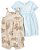 VESTIDO E ROMPER CARTER'S - FLORAL BEGE - MENINA - Imagem 1