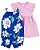 VESTIDO E ROMPER CARTER'S - FLORAL AZUL - MENINA - Imagem 1