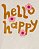 CAMISETA MANGA CURTA CARTER'S - HELLO HAPPY - MENINA - Imagem 2