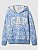 MOLETOM FLANELADO GAP KIDS - AZUL FLORAL - MENINA - Imagem 1