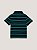 CAMISETA MANGA CURTA POLO TOMMY HILFIGER - VERDE/AZUL LISTRADA - MENINO - Imagem 3