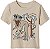 CAMISETA MANGA CURTA GAP - DINO BEGE - MENINO - Imagem 1