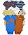 KIT 7 BODIES MANGA CURTA CARTER'S - CACHORRINHO - MENINO - Imagem 1