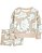 CONJUNTO 2 PEÇAS CARTER'S - FLORAL -  MENINA - Imagem 1