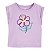 CAMISETA MANGA CURTA CARTER'S - FLOR LILÁS - MENINA - Imagem 1
