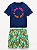 MODA PRAIA OLD NAVY - SUN RAYS AZUL - PROTEÇÃO UV50+ - MENINO - Imagem 2