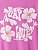 CAMISETA MANGA CURTA GAP - LOVE LILÁS - MENINA - Imagem 2