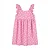 VESTIDO OSHKOSH - FUNDO DO MAR ROSA - MENINA - Imagem 1