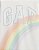 MOLETOM GAP - ARCO-IRIS BRANCO - MENINA - Imagem 2