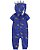MACACÃO  MOLETINHO CARTER'S - DINO AZUL - MENINO - Imagem 1