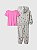 CONJUNTO FLANELADO 3 PEÇAS GAP - ESTRELINHAS ROSA - MENINA - Imagem 2