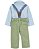 CONJUNTO SUSPENSÓRIO CARTER'S - CAMALEÃO JEANS - MENINO - Imagem 2