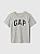 CAMISETA MANGA CURTA GAP - LOGO CINZA - MENINO - Imagem 1