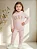 CONJUNTO FLANELADO 2 PEÇAS GAP KIDS - FLORAL ROSA - MENINA - Imagem 2