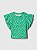 CAMISETA MANGA CURTA GAP - FLORAL VERDE - MENINA - Imagem 1