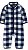 MACACÃO SHERPA CARTER'S - XADREZ AZUL - MENINO - Imagem 1