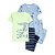 PIJAMA 4 PEÇAS CARTER'S - JACARÉ VERDE - MENINO - Imagem 1