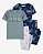 PIJAMA 4 PEÇAS CARTER'S - ESPORTERS - MENINO - Imagem 1