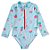 MAIÔ MODA PRAIA TIP TOP TODDLER - SORVETINHO - PROTEÇÃO UV50+ - MENINA - Imagem 1