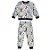 PIJAMA MOLETINHO TIP TOP - ANIMAIS E LETRAS - MENINO - Imagem 1