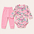 PIJAMA 2 PEÇAS SOFT PETTENATI FOFOTINHOS - UNICÓRNIO ROSA NEON - MENINA - Imagem 1