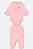 CONJUNTO TÉRMICO 2 PEÇAS UP BABY - ROSA - Imagem 1