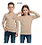 CAMISETA TÉRMICA MANGA LONGA COMFORT FOFOTINHOS - NUDE - UNISSEX - Imagem 5