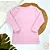 CAMISETA TÉRMICA MANGA LONGA PETTENATI FOFOTINHOS - ROSA CLARO - MENINA - Imagem 3