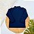 CAMISETA TÉRMICA GOLA ALTA MANGA LONGA COMFORT FOFOTINHOS - AZUL MARINHO - UNISSEX - Imagem 2