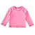 CAMISETA MODA PRAIA TIP TOP - ROSA FLUOR - PROTEÇÃO +50UV - MENINA - Imagem 1