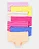 KIT 7 CALCINHAS CARTER'S - LISAS E LISTRADAS - MENINA - Imagem 1