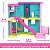 BARBIE LAND MINI MATTEL - CASA AMARELA - MENINA - Imagem 2